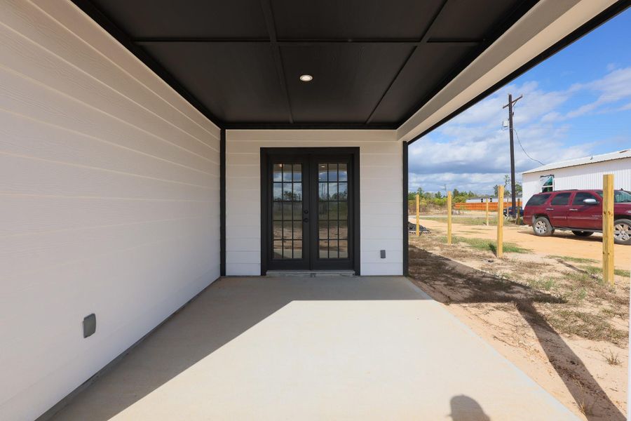 Exterior details and patio area of a home in , Cleveland (Image 23).
