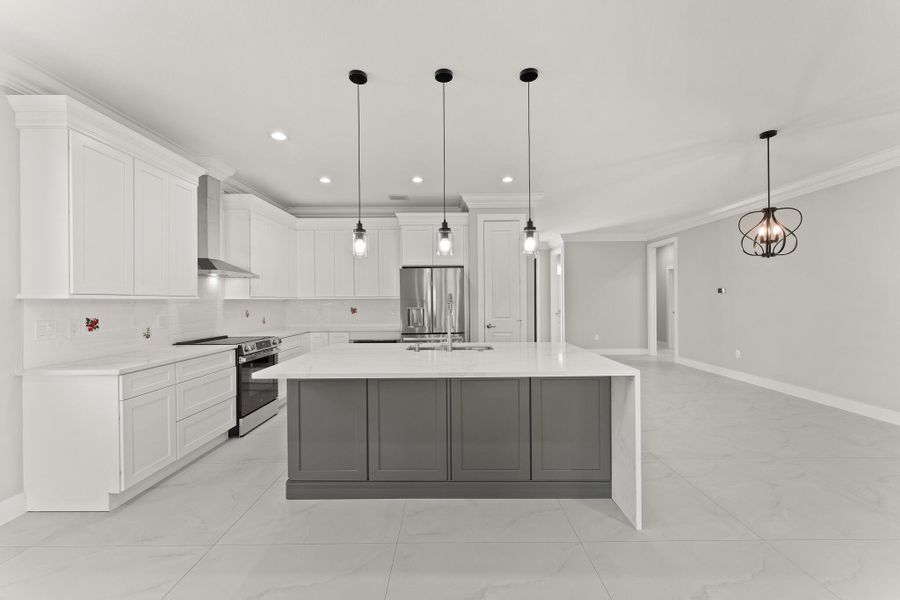 Furnished interior view inside a new home in , Stuart (Image 5).