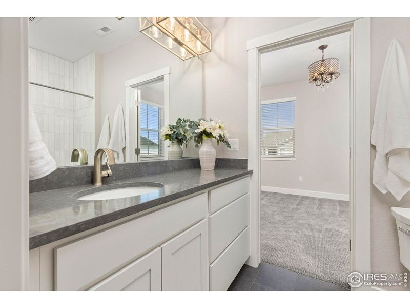 Furnished interior view inside a new home in , Erie (Image 10).