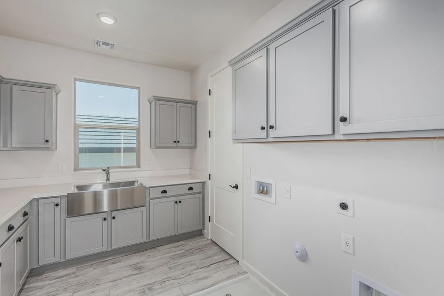 Furnished interior view inside a new home in Valencia at Granite Vista, Waddell (Image 8).