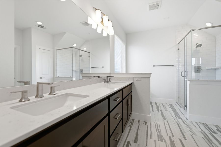 Furnished interior view inside a new home in Santa Rita Ranch, Liberty Hill (Image 14).