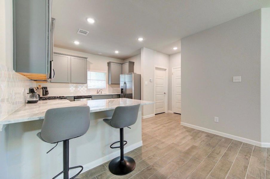 Furnished interior view inside a new home in Rosehill Meadow, Tomball (Image 26).