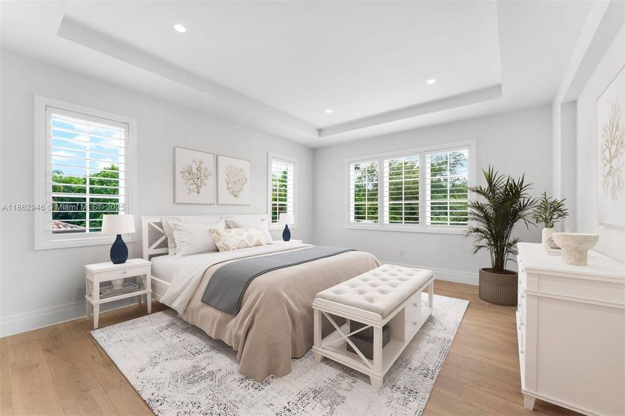 Furnished interior view inside a new home in , South Miami (Image 12).