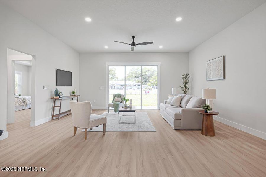 Furnished interior view inside a new home in , Jacksonville (Image 15).