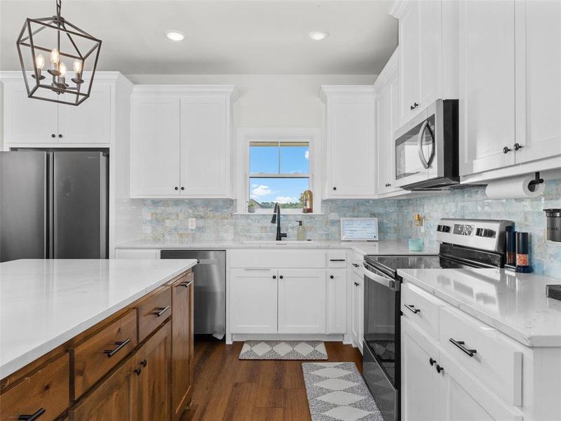 Furnished interior view inside a new home in , Kilgore (Image 12). Furnished interior view inside a new home in , Kilgore (Image 12).