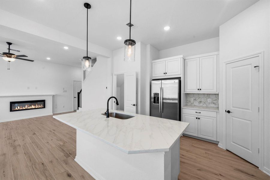 Furnished interior view inside a new home in Woodforest, Montgomery (Image 9).