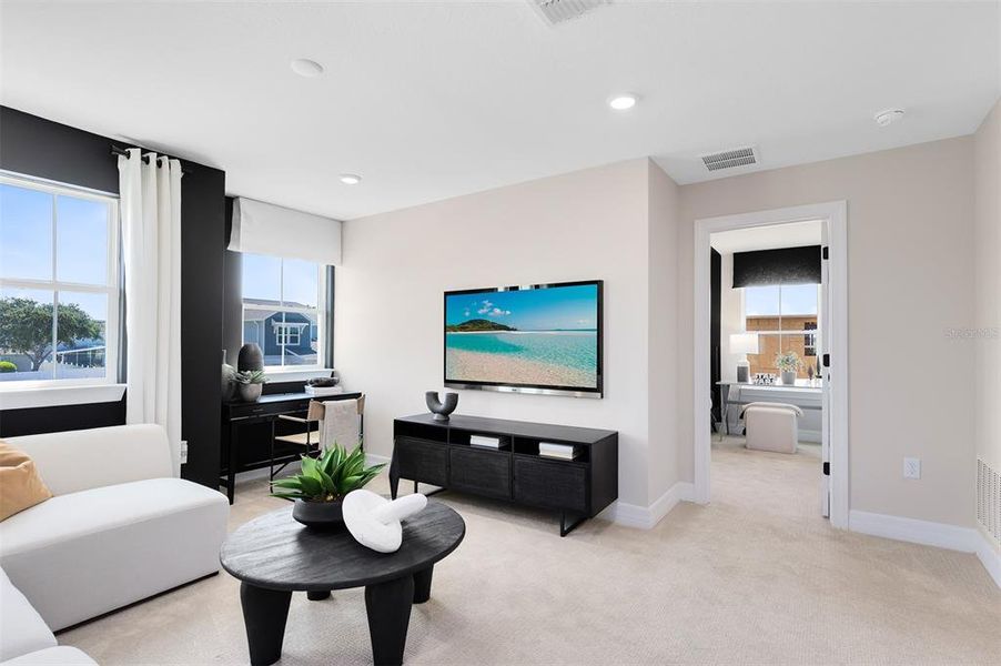 Furnished interior view inside a new home in Winter Grove, Winter Garden (Image 27).