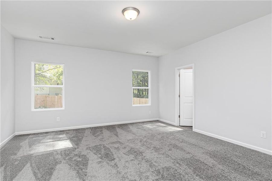 Spacious, unfurnished interior of a new home in Madison at Buice Lake, Acworth (Image 23).