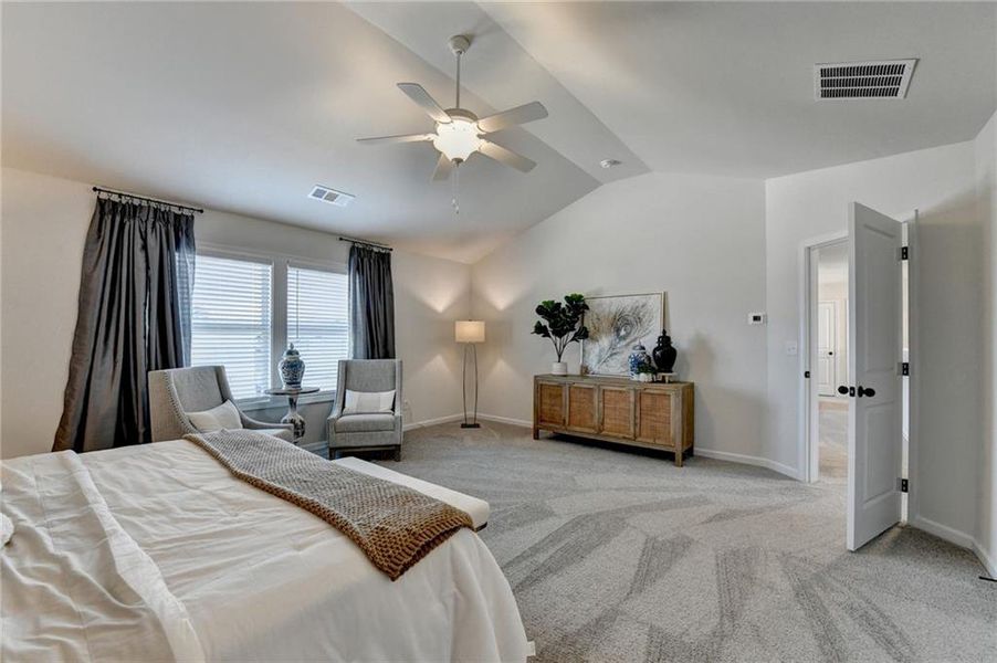 Furnished interior view inside a new home in , Auburn (Image 63).