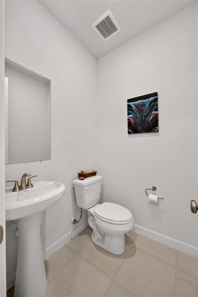 Powder room. Powder room.