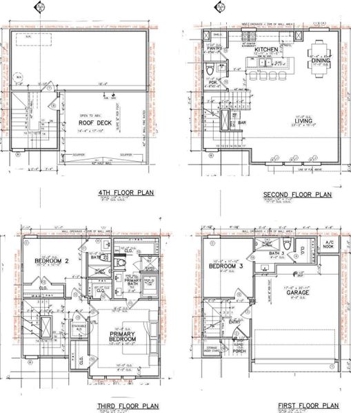 2D floor plan layout of this home in , Houston, TX (Image 4).