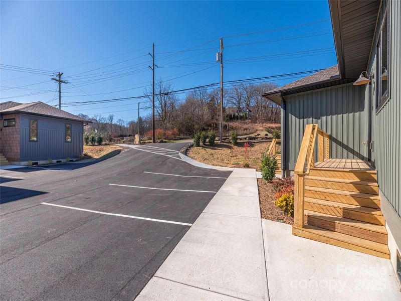 Exterior details and patio area of a home in , Waynesville (Image 16).