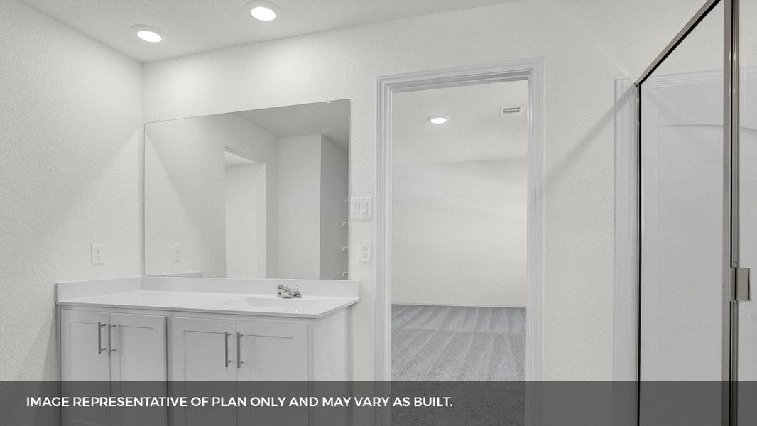 Furnished interior view inside a new home in Durango, Mustang Ridge (Image 8).