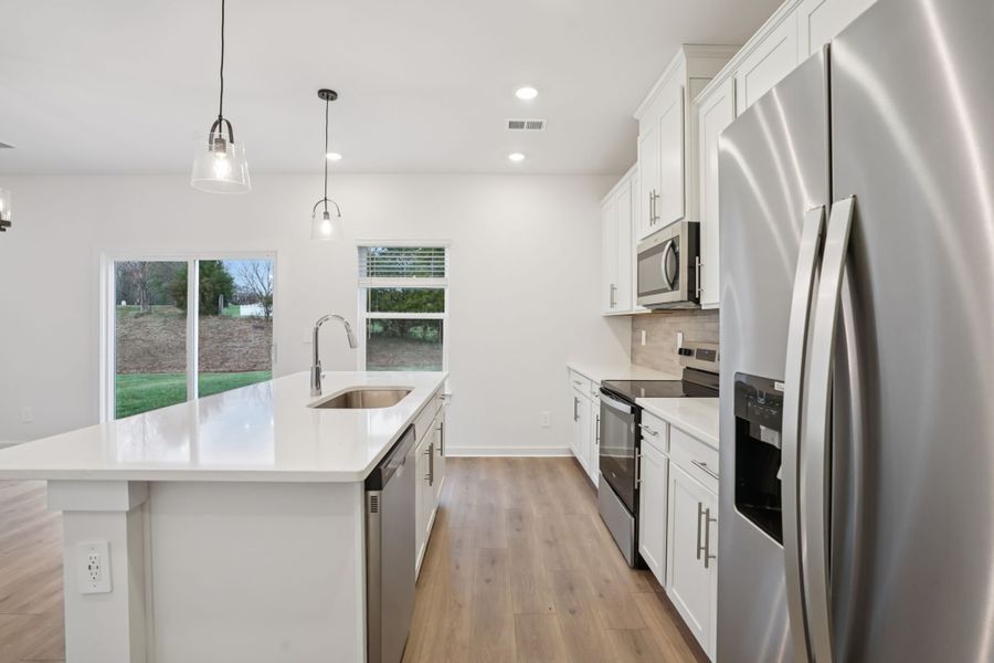 Furnished interior view inside a new home in River Ridge, Clarksville (Image 4).