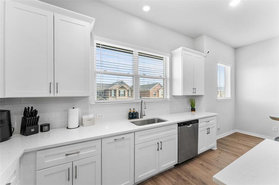 Furnished interior view inside a new home in Tenison Village at Buckner Terrace, Dallas (Image 28). Furnished interior view inside a new home in Tenison Village at Buckner Terrace, Dallas (Image 28).