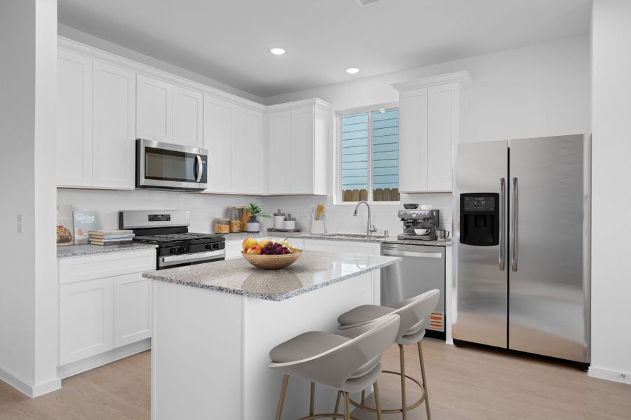 Representative furnished interior of a home built from the Kisko by Centex in Stokesbury, Waller (Image 10).
