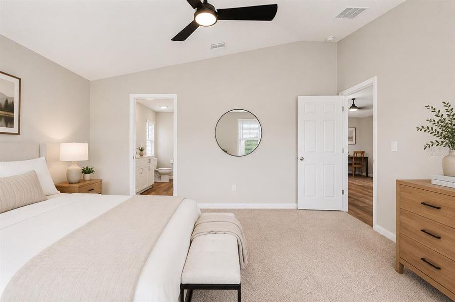 Furnished interior view inside a new home in New Home Communities Near Tampa, Ocala, and Orlando, Florida, Lithia (Image 15). Furnished interior view inside a new home in New Home Communities Near Tampa, Ocala, and Orlando, Florida, Lithia (Image 15).