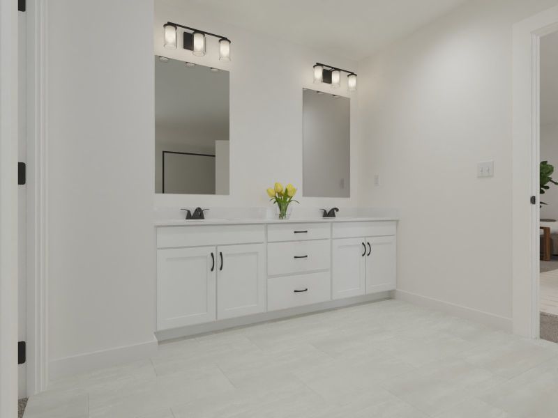 Furnished interior view inside a new home in Carlton Landing, Rockvale (Image 7).