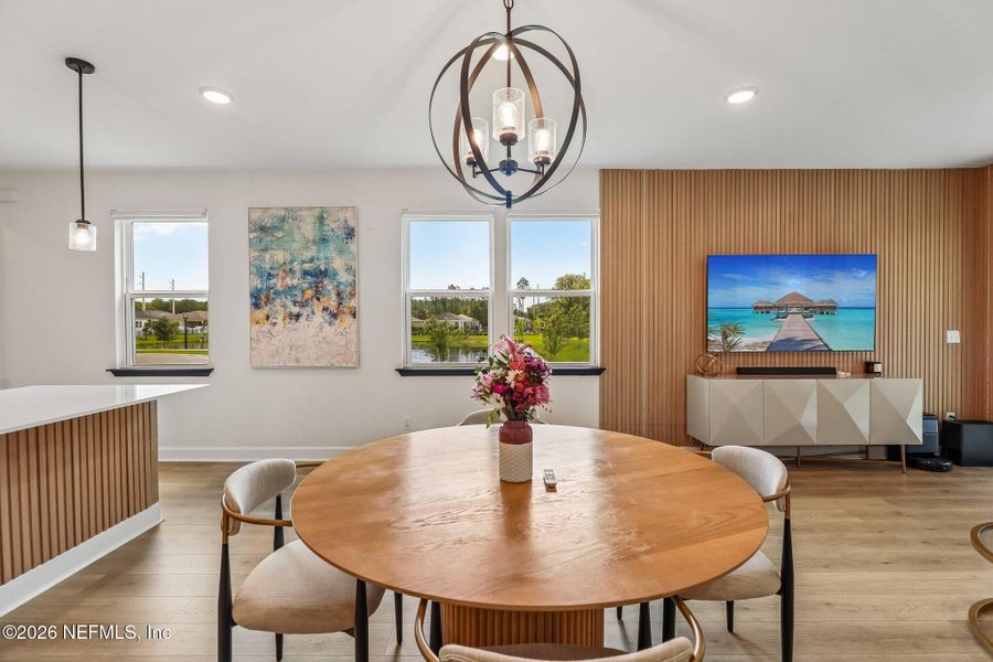 Furnished interior view inside a new home in Seasons at Morada, St. Augustine (Image 14).