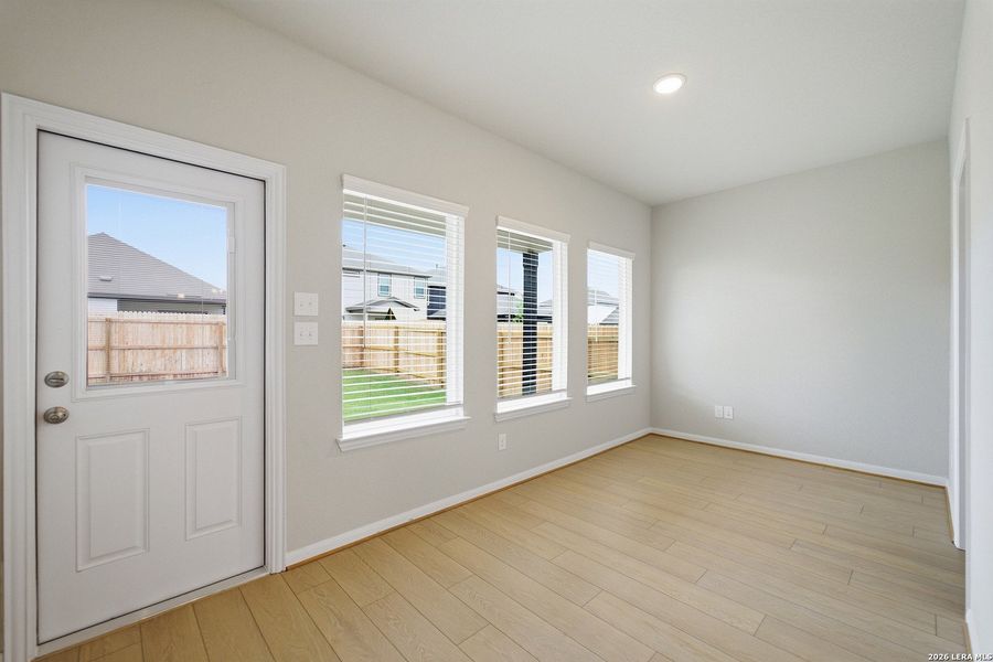 Spacious, unfurnished interior of a new home in Hennersby Hollow, San Antonio (Image 21). Spacious, unfurnished interior of a new home in Hennersby Hollow, San Antonio (Image 21).