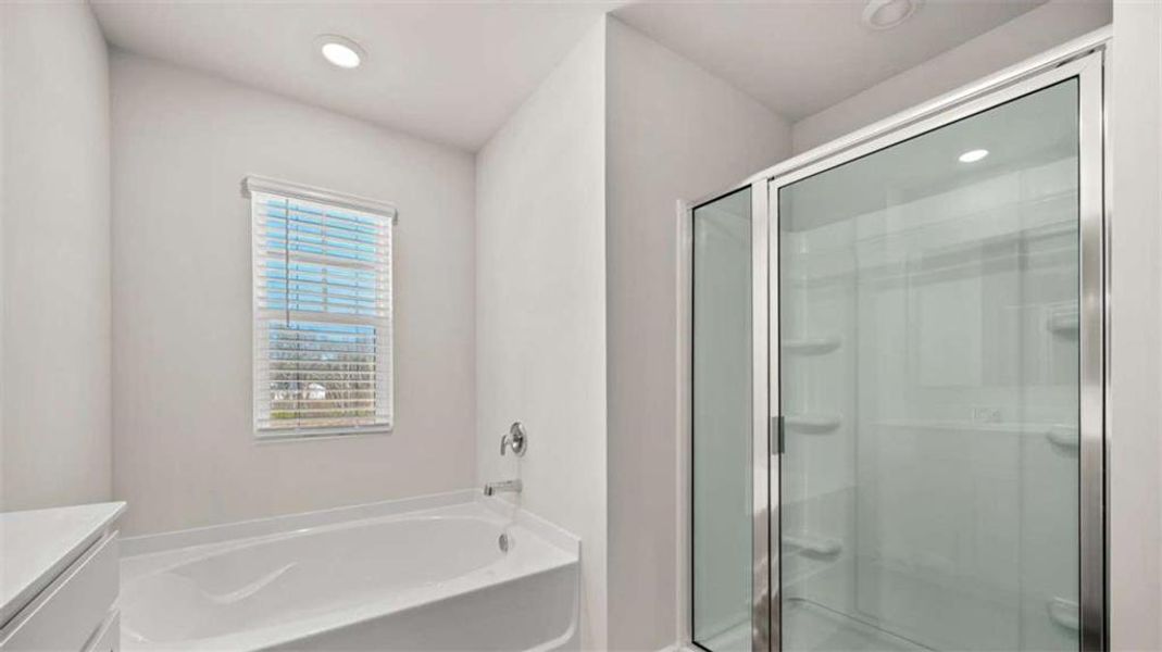 Furnished interior view inside a new home in Poplar Preserve, Newnan (Image 9).