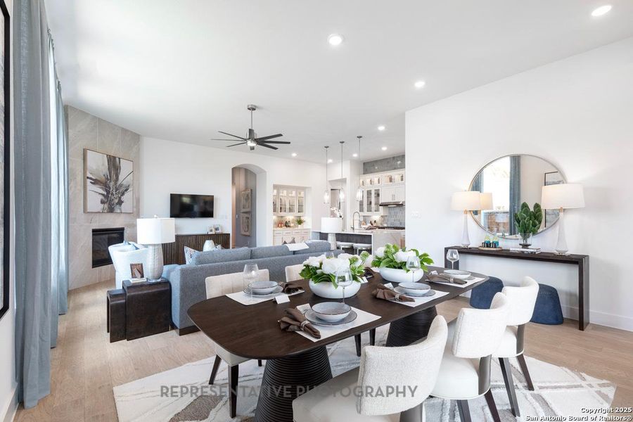 Furnished interior view inside a new home in Alsatian Oaks: 50ft. lots, Castroville (Image 18). Furnished interior view inside a new home in Alsatian Oaks: 50ft. lots, Castroville (Image 18).