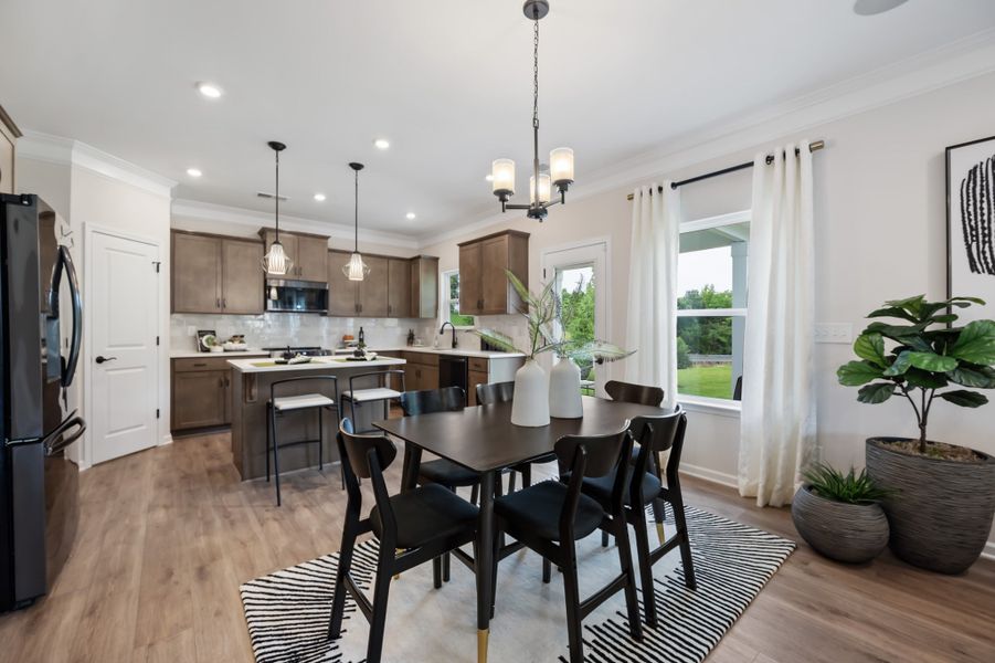 *This is a marketing photo. Modeled version of the McGinnis floor plan.* *This is a marketing photo. Modeled version of the McGinnis floor plan.*