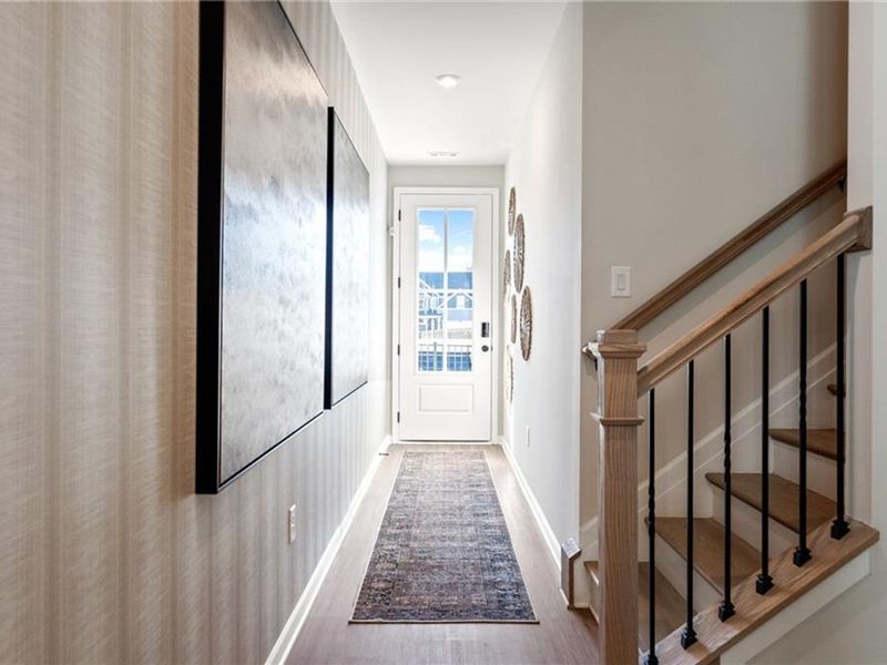 Spacious, unfurnished interior of a new home in The Village at Shallowford, Kennesaw (Image 66). Spacious, unfurnished interior of a new home in The Village at Shallowford, Kennesaw (Image 66).
