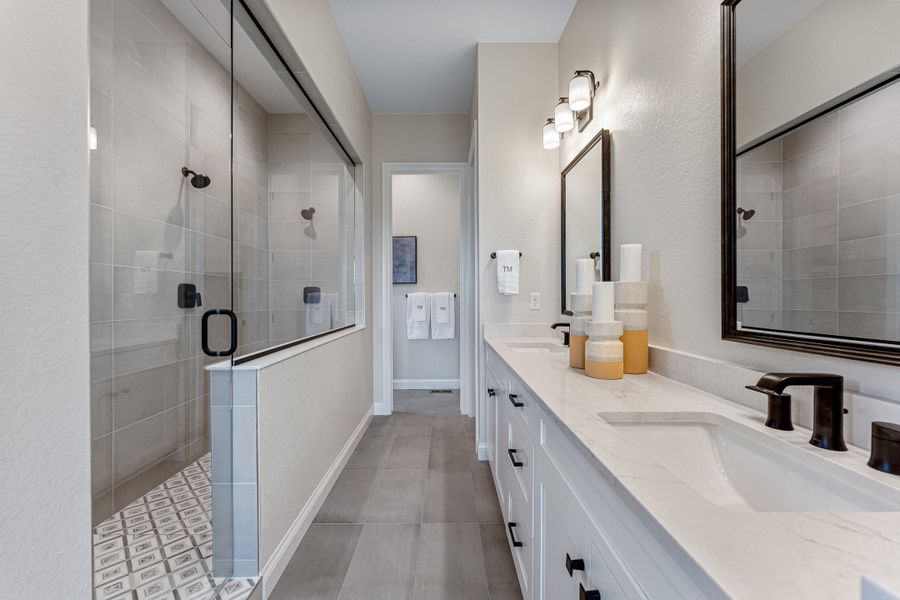 Representative furnished interior of a home built from the Ridge by Taylor Morrison in Dawson Trails, Castle Rock (Image 17).