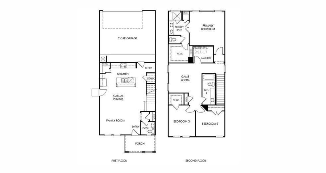 Image 5 of a home in Ashford Park - Cottage Series.