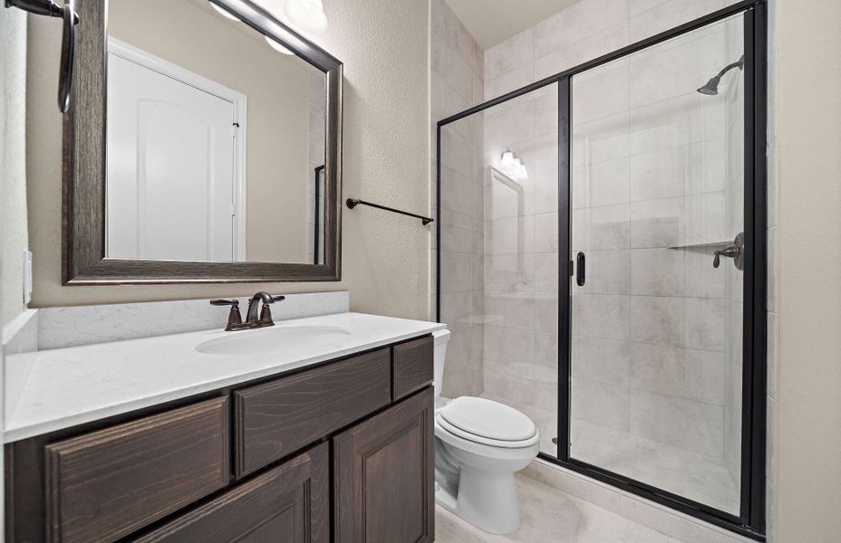 Representative furnished interior of a home built from the 2899 by Ravenna Homes in The Highlands 55′, Porter (Image 14). Representative furnished interior of a home built from the 2899 by Ravenna Homes in The Highlands 55′, Porter (Image 14).