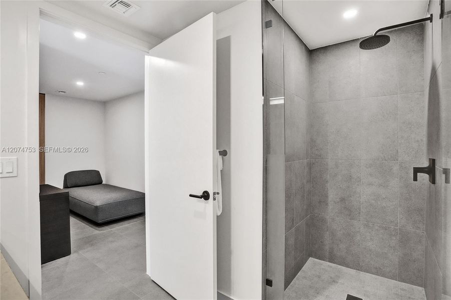 Furnished interior view inside a new home in , Miami (Image 15). Furnished interior view inside a new home in , Miami (Image 15).
