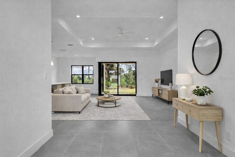 Furnished interior view inside a new home in , Port Charlotte (Image 6).