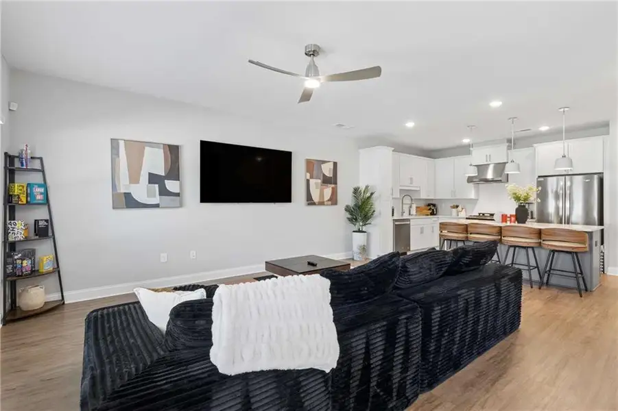 Furnished interior view inside a new home in , Atlanta (Image 14).
