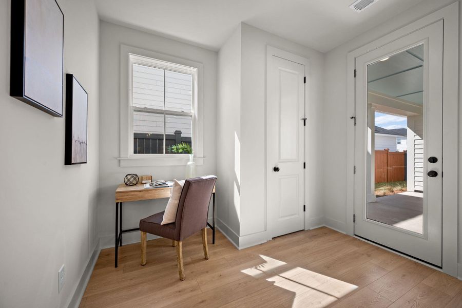 Furnished interior view inside a new home in , Summerville (Image 10).