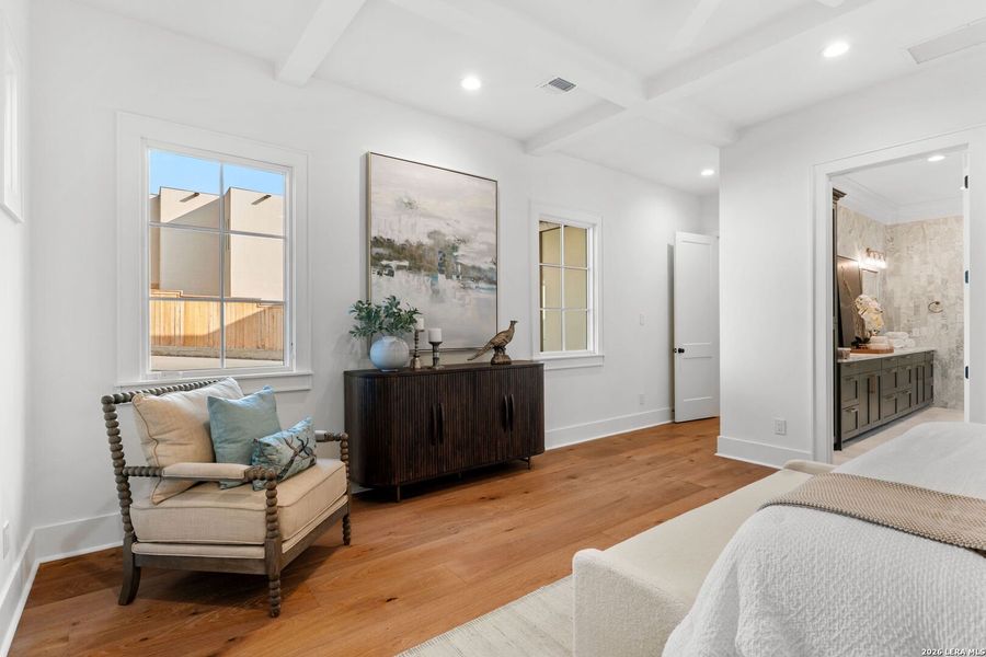 Furnished interior view inside a new home in , Terrell Hills (Image 8).