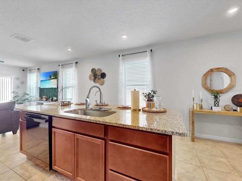 Furnished interior view inside a new home in , Davenport (Image 3).