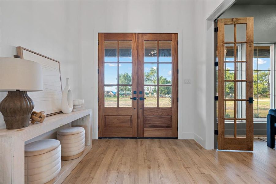 Furnished interior view inside a new home in , Krum (Image 37).