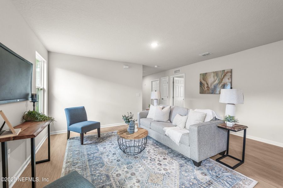 Furnished interior view inside a new home in , Jacksonville (Image 10).