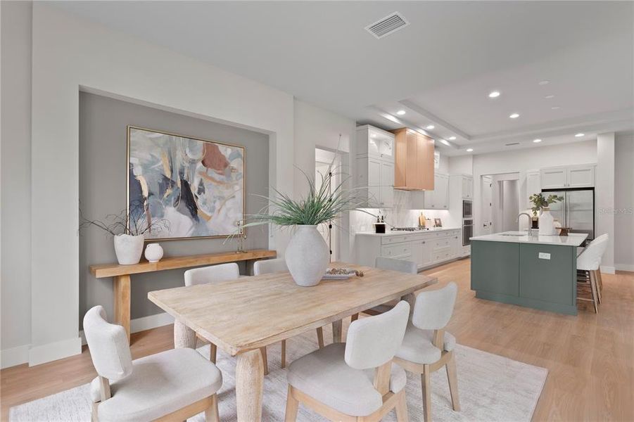 Furnished interior view inside a new home in Southern Hills Plantation, Brooksville (Image 7).