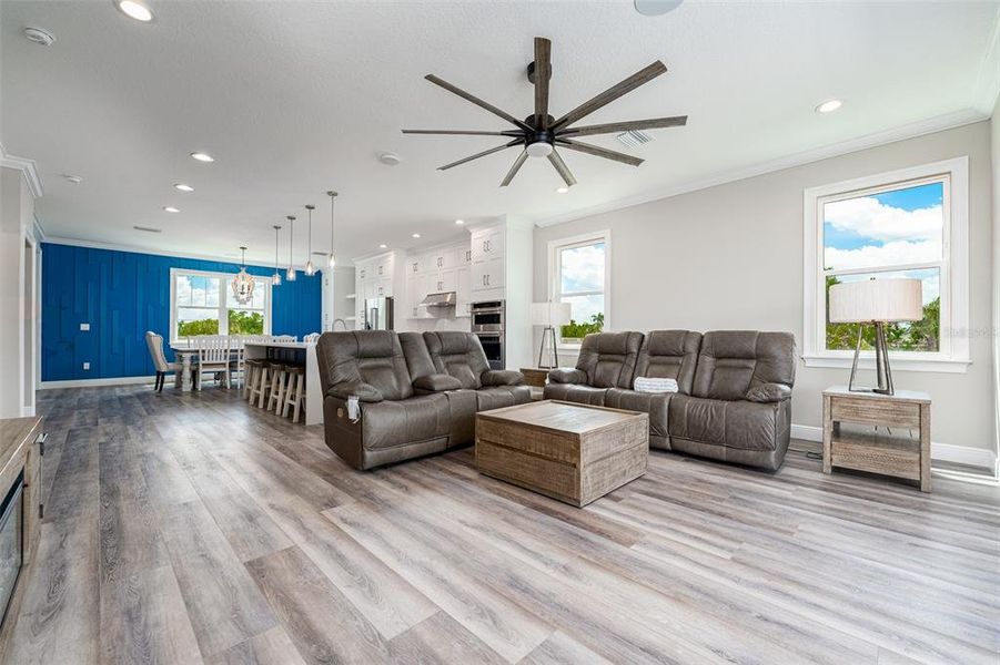 Furnished interior view inside a new home in , Tampa (Image 55).