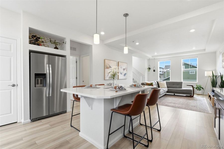 Furnished interior view inside a new home in Erie Highlands, Erie (Image 32).