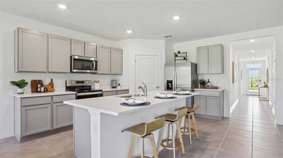 Furnished interior view inside a new home in Rye Crossing, Parrish (Image 22).