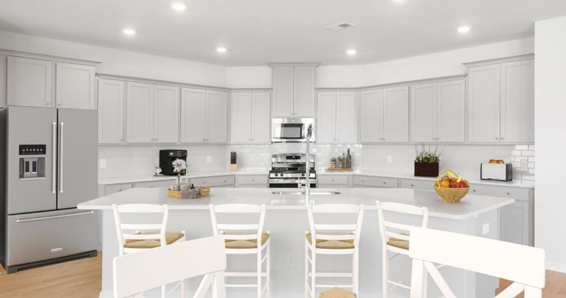 Furnished interior view inside a new home in Limehouse Farms, Summerville (Image 6).
