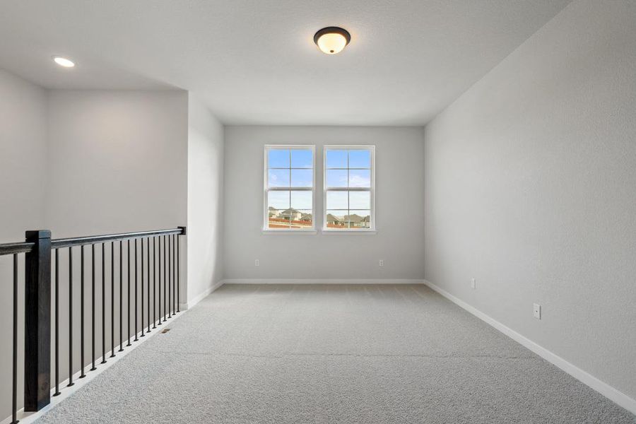 Spacious, unfurnished interior of a new home in Park Collection at Lariat, Liberty Hill (Image 18). Spacious, unfurnished interior of a new home in Park Collection at Lariat, Liberty Hill (Image 18).