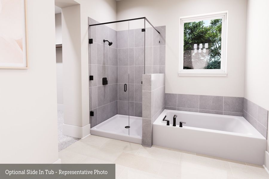 The Poppy - Optional Slide in Tub The Poppy - Optional Slide in Tub