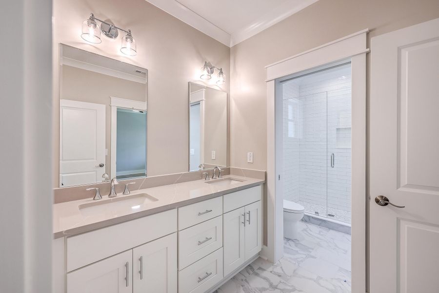 Furnished interior view inside a new home in , Mount Pleasant (Image 15).