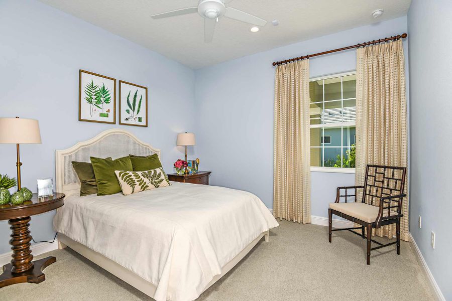 Representative furnished interior of a home built from the Bright Meadow 2 by Neal Communities in Grand Park, Sarasota (Image 14).