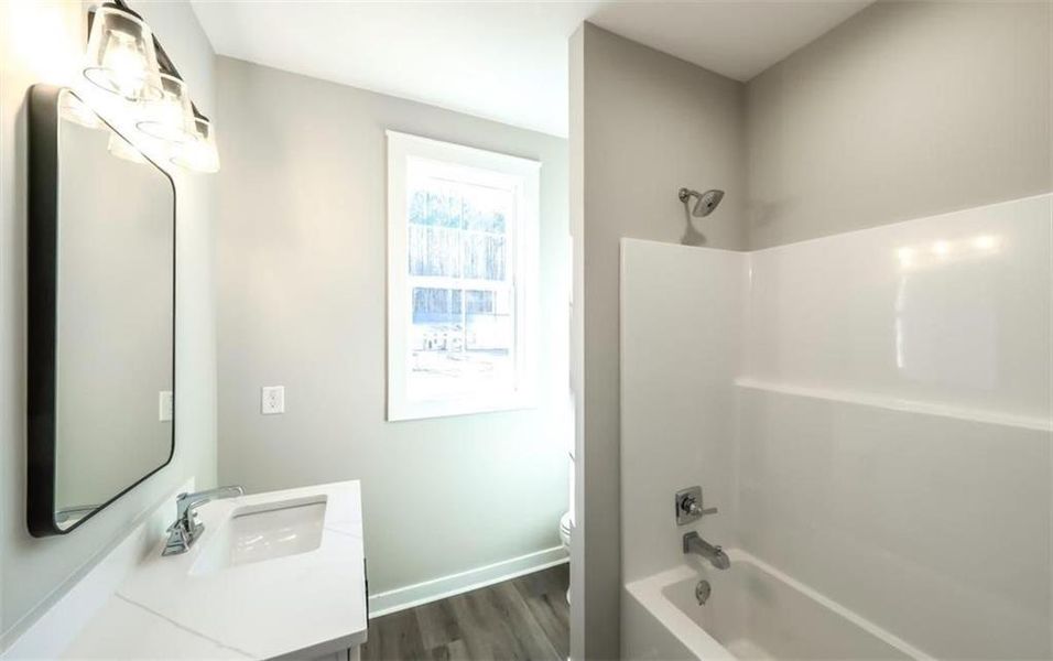 Furnished interior view inside a new home in , Bowdon (Image 8).