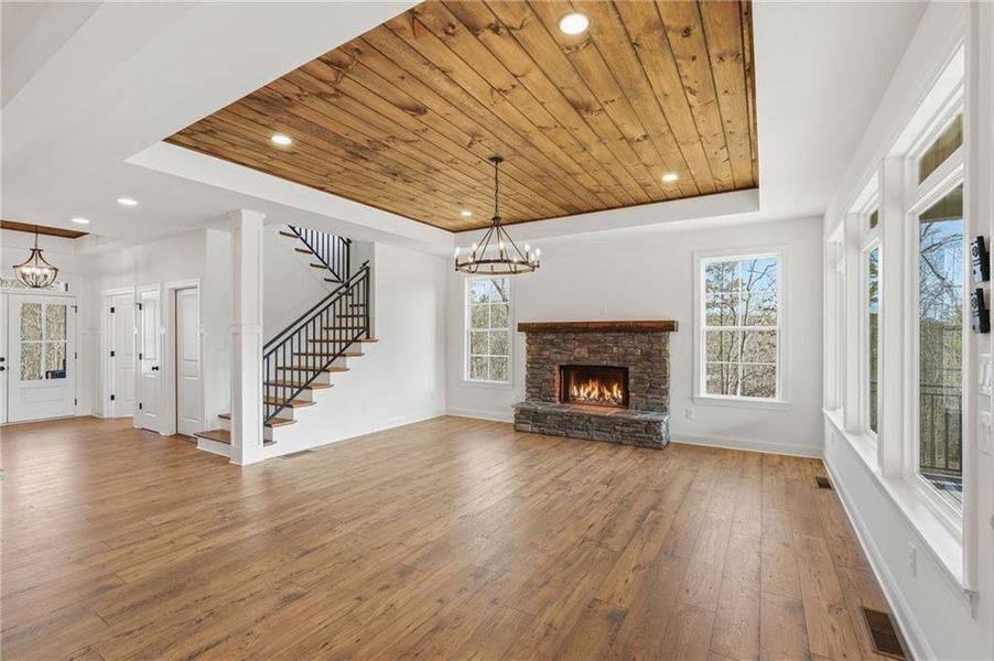 Spacious, unfurnished interior of a new home in , Dahlonega (Image 33). Spacious, unfurnished interior of a new home in , Dahlonega (Image 33).